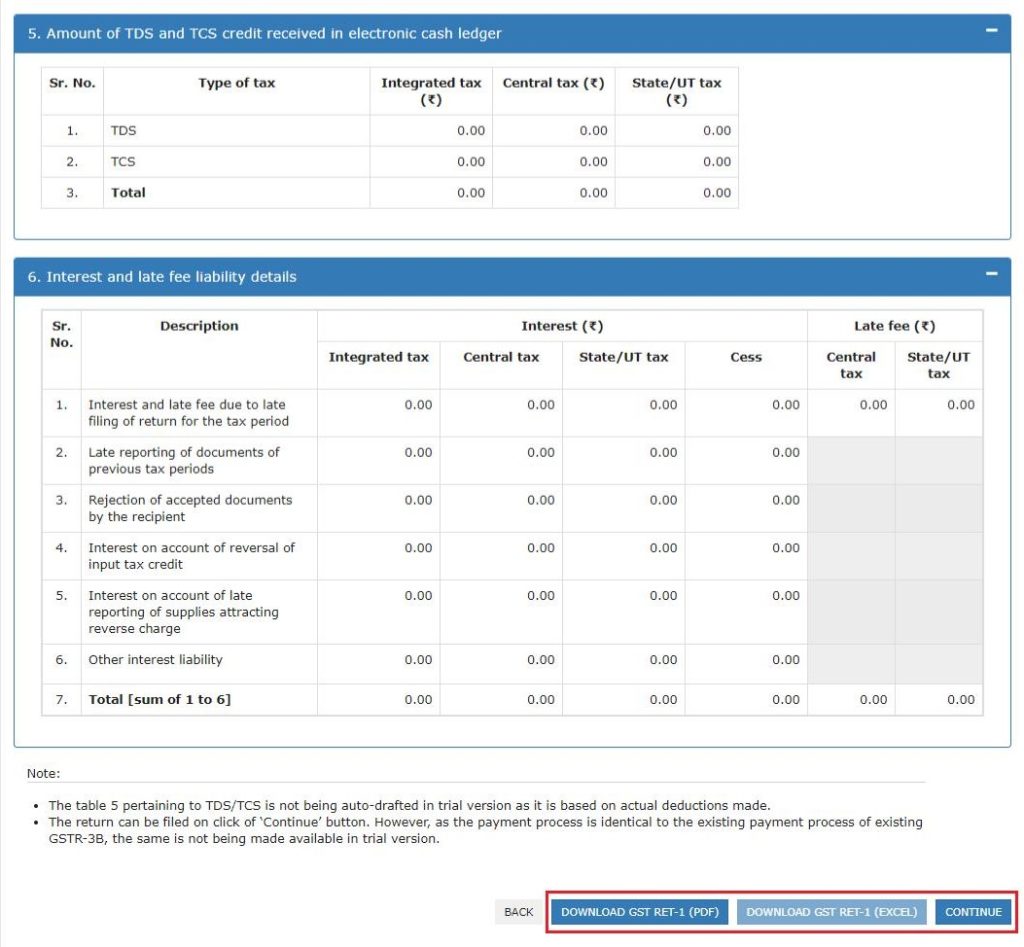 Gst Tax Return Form